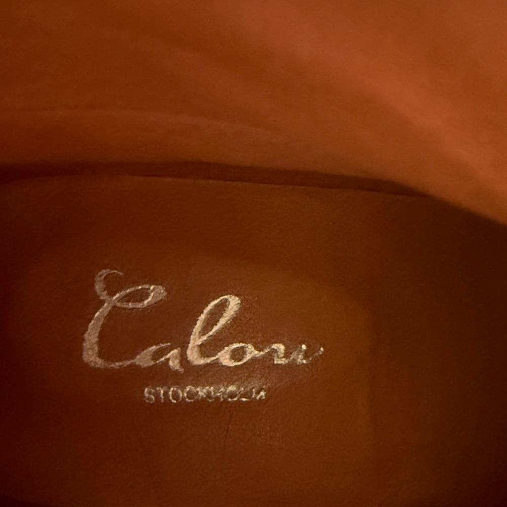 Platform Black Leather Ankle Boots by Calou Stockholm - Picture 5 of 6